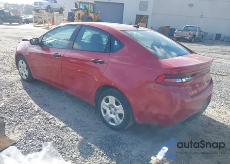 2013 Dodge Dart Se from USA, damaged, VIN 1C3CDFAA8DD127206